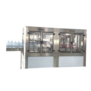 Low Noise Washing And Capping Automatic Water Bottle Filling Machine For Pet