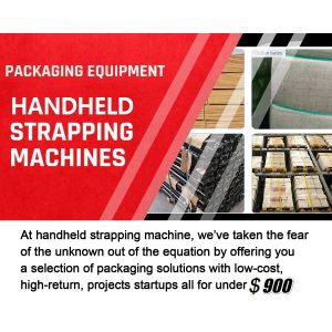 Hot Melting Rechargeable Lithium battery Handheld Banding Tools for Plastic