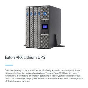 Eaton 9PX Lithium-ion UPS 1000W 1500W 2200W 3000W online ups RT 2U UPS with