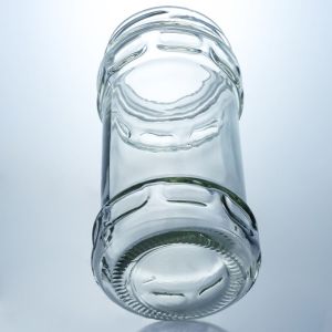 Produced Food Grade Clear Round Glass Honey Jar With Screw Top For Your Unique