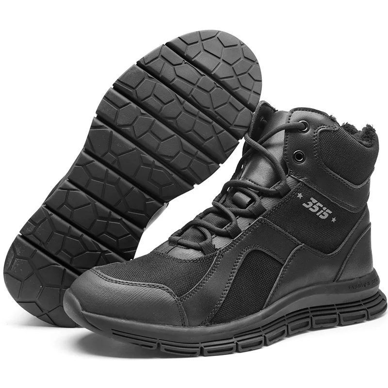 High-quality men's shoes wear-resistant non-slip tactical single boots men's desert tactical boots