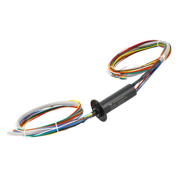 Quality 10 Circuits Ethernet Slip Ring Transmitting Current and 1000M Ethernet wholesale