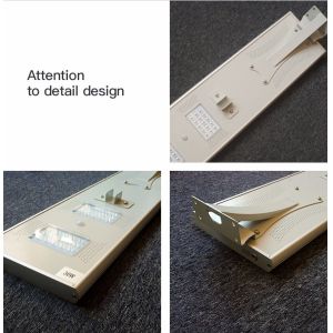 China infrared sensors Led street light with 50w solar panels 20w integrated