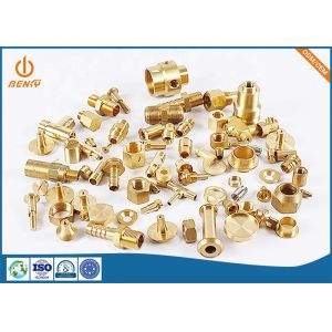 Tolerance 0.005mm 0.01mm Brass CNC Turning Parts Motocycle Car Spares