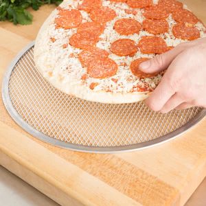 Expanded Aluminium Pizza Mesh Screen 6 Inch - 22 Inch Size Easy To Clean