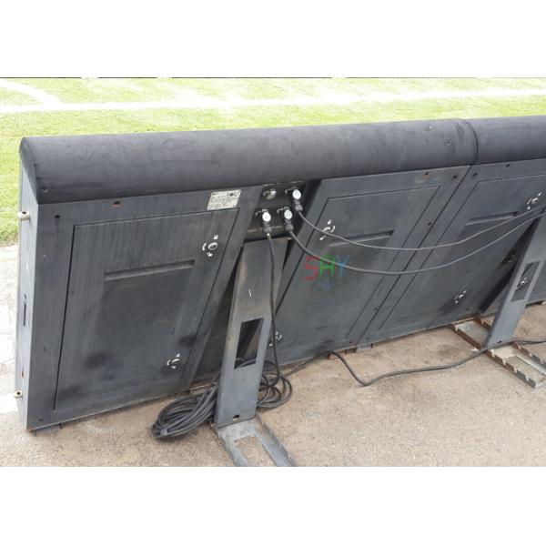 2R1G1B Soft Mask Outdoor LED Perimeter Advertising With 256mm x 128mm Static Module