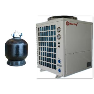 China Air Source Swimming Pool Water Heater Heat Pump 5P 21KW Can Works With Sand Cylinder on sale