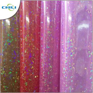 Poly Composition PU Leather Fabric Sewing Material High Tear Strength No Fade