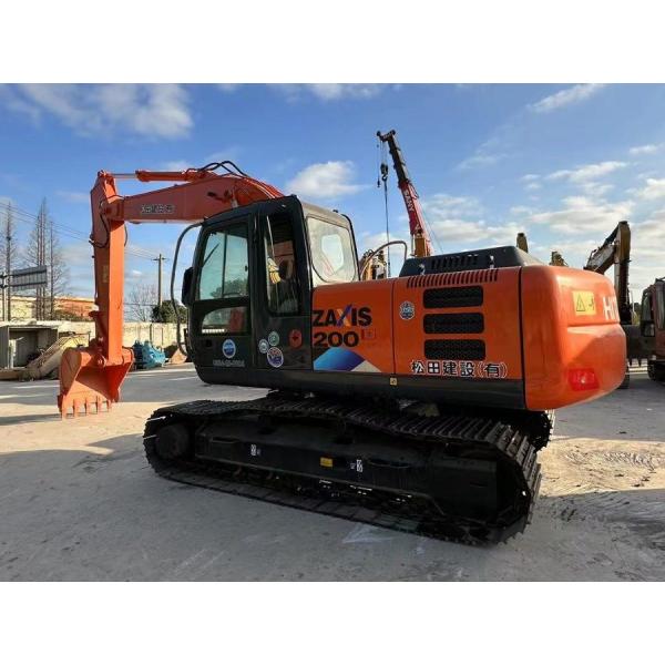 Quality Japan Used Hitachi Excavator for sale Second Hand ZX200 Jindongyu Machinery wholesale