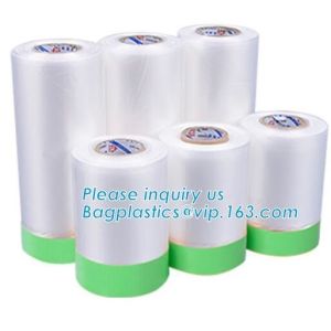 Drop Film Roll Overspray Disposable Table Cloth Cover, Drop Film Roll With High