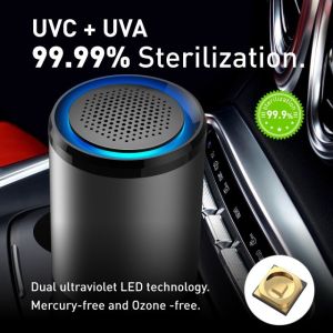 Homefish 4 In 1 Activated Charcoal Negative Ion HEPA Air Purifier Micro USB