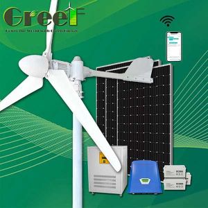 1KW 2KW 3KW 5KW 10KW Horizontal Axis Wind Turbine Home Wind Solar Hybrid System