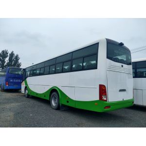 Used Yutong Front Engine Bus Lhd/Rhd Plate Spring Suspension passenger Bus 53