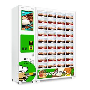 WHOLESALE LOCKER VENDING MACHINE WARM HOT FOOD LUNCH BOX VENDOR MACHINES FOR