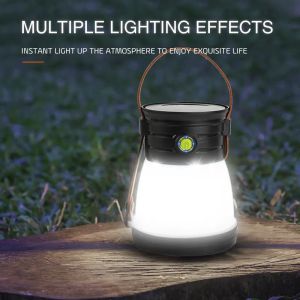 2 In 1 LED Camping Lantern φ10x13.5cm Portable Led Camping Lantern New Camping