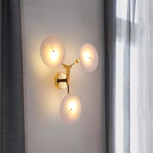 Designer wall lamps LED Northern European simple decorative lights on wall (WH