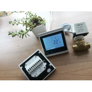 Commercial Digital Fan Coil Unit Thermostat Ceiling Mount CE Certification