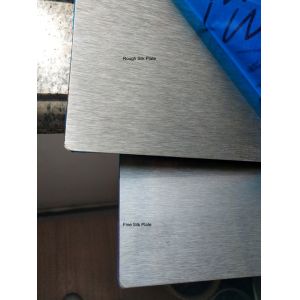 Smart Card 1.0mm Lamination Steel Plate Fine Silk Finish