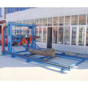 Double Swing Blades Angle Circular Sawmill For Wood Log Timber Cutting 300mm X