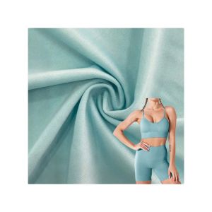 88% Polyester 12% Spandex 4 Way Stretch Fabric for Knitted Lycra Spandex