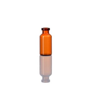 15R Clear Type I Neutral Borosilicate Glass Vial 24*60MM With Rubber Stopper