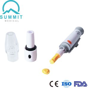 Thorough Cleaning Design Lancing Device With Most Universal