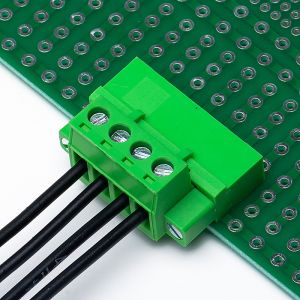 5.08mm Pitch PCB Plug-in Screw Terminal Blocks Plug Right Angle Pin Header with