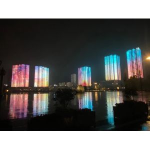 Building Facade Lighting 1.5W 12v 24v Led Point Pixel Led Light Dmx Led Pixel