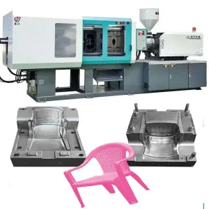 3-4 Zone Automatic Plastic Injection Molding Machine For Custom Chair