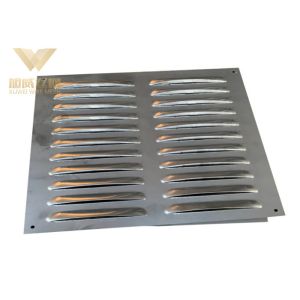 Cheap Air Vent 304 Stainless Perforated Sheet SS304 Louver Punch Metal Plate With Designed Perforated Patterns for sale