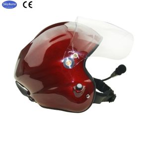 EN 966 Paramotor helmet two side PTT headset 13 years professional manufacturer