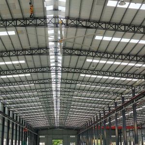 16FT Al-Mg Blade Industrial Ceiling for Cooling and Air Ventilation within DX-7