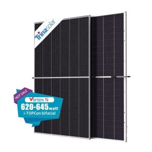 Solar Power System Trina Solar TSM-NEG20C.20 620-645W Bifacial N-type Mono Pv Solar Module