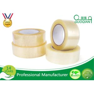 Clear Shipping Storage Box BOPP Sealing Tape Single Sided ISO SGS
