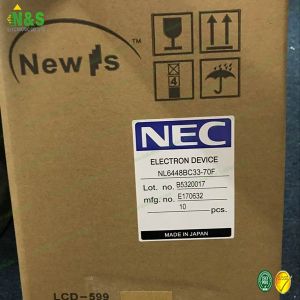 NL6448BC33-70F Resolution 640(RGB)×480 (VGA) 10.4 inch Weight 475/500g (Typ./Max