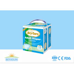 Cheap Comfortable Overnight Diapers For Adults , Printed Adult Disposable Diapers AD01 for sale