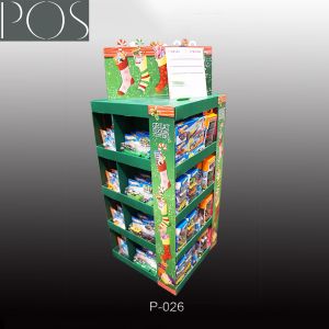 POP Corrugated Pallet Display stand with Four Sides