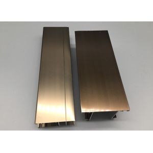 6061 T6 Aluminium Rectangular Box Section Extrusions Corrosion Resistance