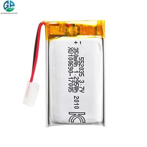 KC CE Approved 3.7V Li Poly Rechargeable Battery Lithium Polymer Battery 3.7V