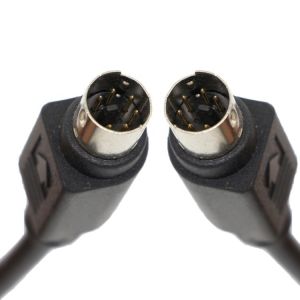 China CUSTOM 1M 3M Shield S Video Male To Male Mini Din 6 Pin cable on sale