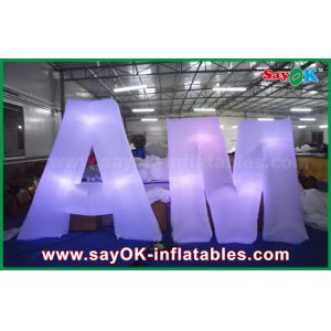 China Inflatable Led Letter Model Decoration Words Wedding Inflable Giant Letter With Lights Colorful on sale