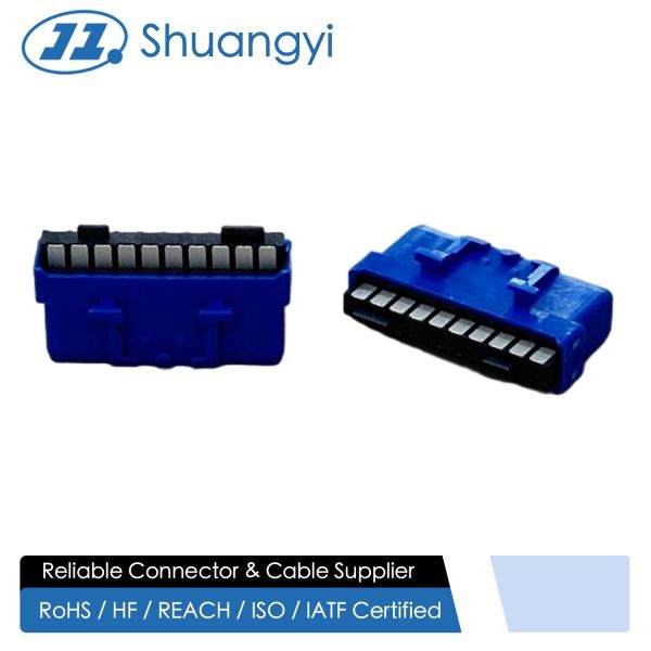 Quality IDC 20-Pin Dual-Row Fully-Shrouded Male Connector | 2.00mm Pitch Electronic PCB Pin Header Terminal Connector for Wire Harness & Industrial Applications wholesale