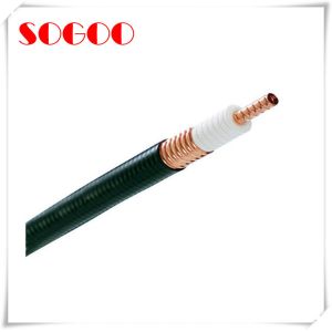 Cheap Foam PE Insulation 1/2 &quot; RF Feeder Cable Flexible Coaxial Cable Flame Retardant for sale
