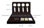 Smart Lighting Control Systems Remote Control Lamp Module 4 Channel Forward