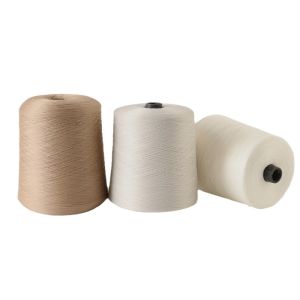 402 210D Fiber Glow Melt Dope Polyester Monofilament Yarn 420D Raw White 30/1