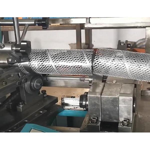 80–450mm PLJY109-500 Air Filter Making Machine HDAF Expanded Mesh Spiral Coiling