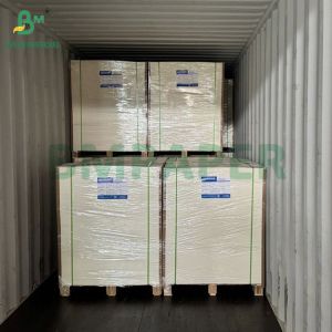 1 Side PE Coated Paper White Kraft Paper 40g + 10g Size 36 X 25 Inches