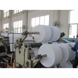 High Smoothness Blueblack Imaging Jumbo Thermal Paper Roll For POS Machine