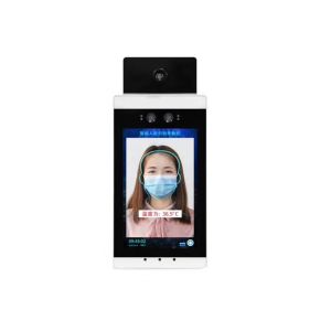Android OS Body Temperature Kiosk 15W Face Detection Access Control System