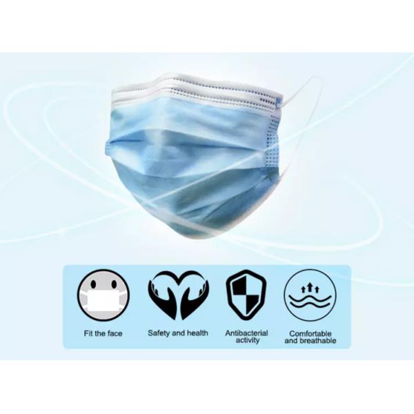 17.5*9.5cm Disposable Earloop Face Mask